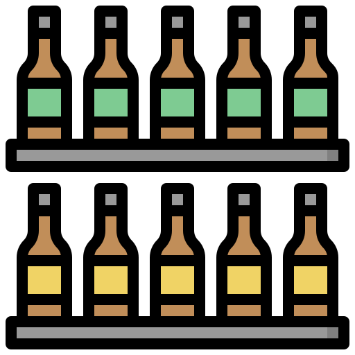 Wine Surang Lineal Color icon