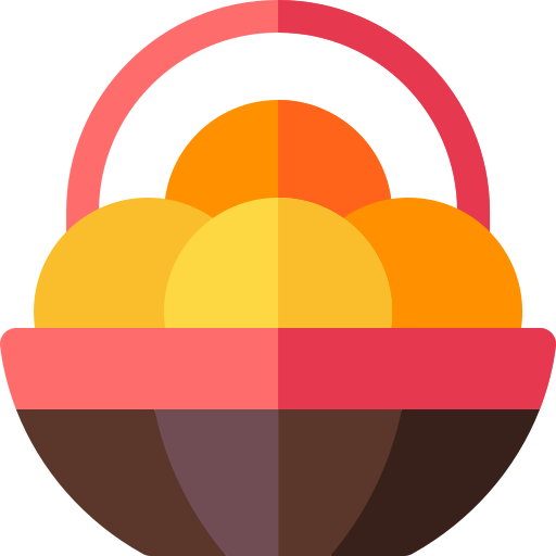 Basket Basic Rounded Flat icon