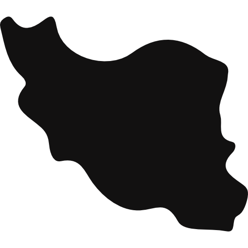 iran Basic Rounded Filled icon