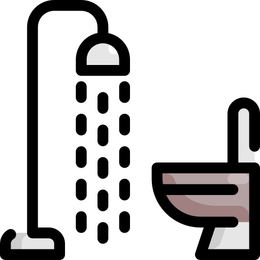 Shower Generic Outline Color icon