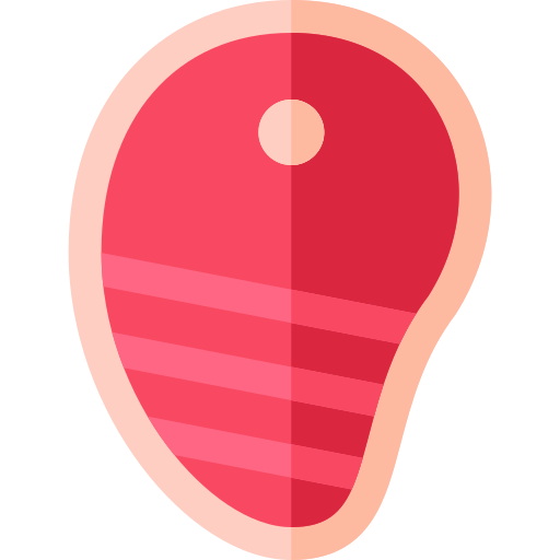 Meat Basic Rounded Flat icon