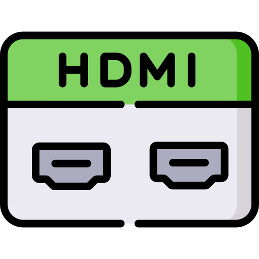 hdmi Special Lineal color Ícone