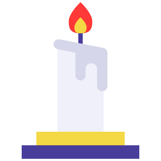 Candle Good Ware Flat icon