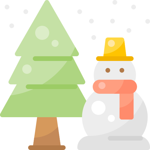 雪だるま Pixelmeetup Flat icon