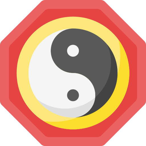 Yin yang Special Flat icon