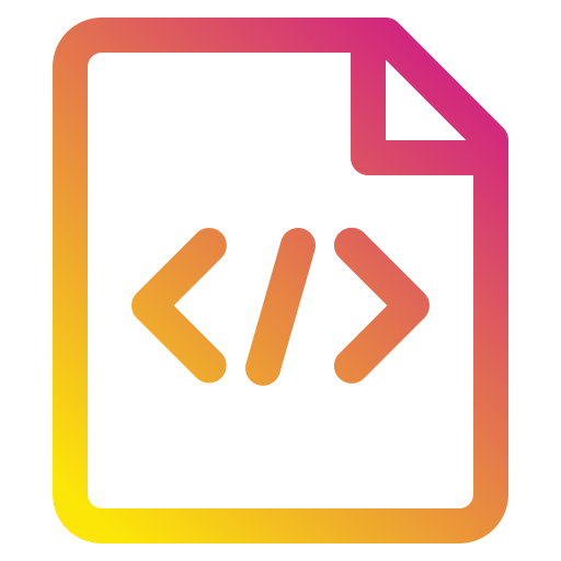 html Generic Gradient icon