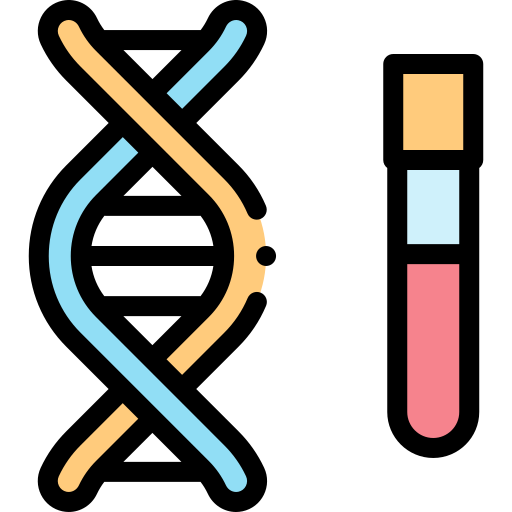 dna Detailed Rounded Lineal color icon