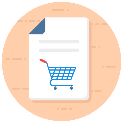 Shopping list Generic Circular icon