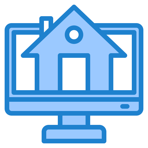 Home srip Blue icon