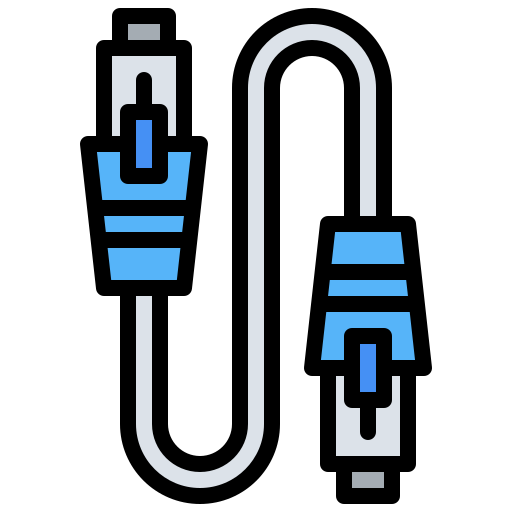 Cable Generic Outline Color icon