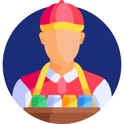 Vendor Detailed Flat Circular Flat icon