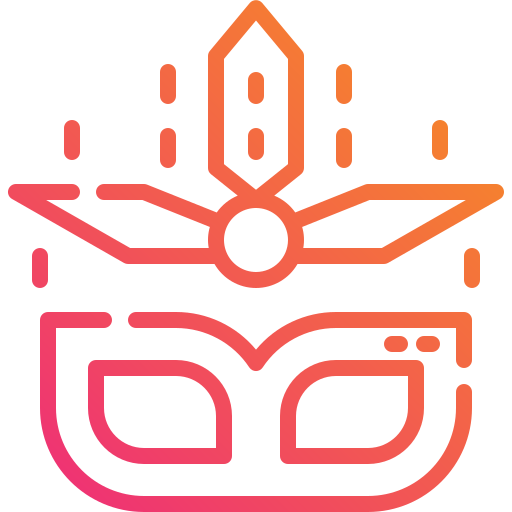 Mask Mangsaabguru Lineal Gradient icon