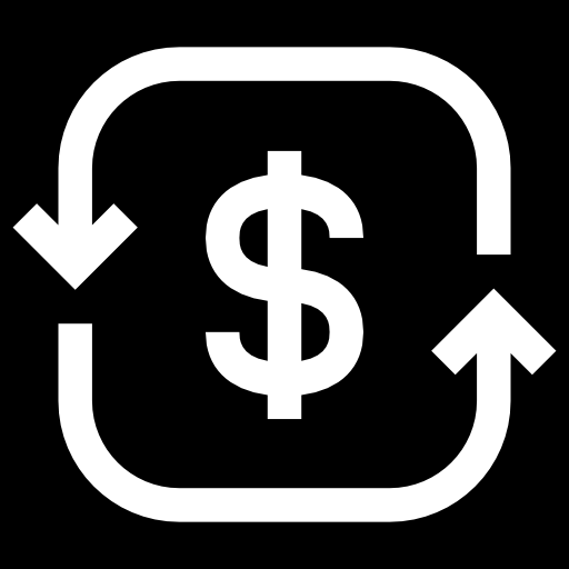 economia Basic Straight Filled icona