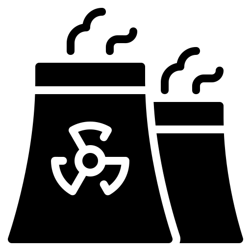 nuclear Generic Glyph Ícone