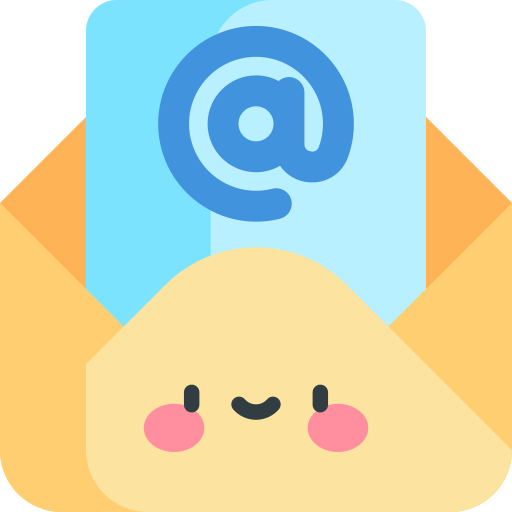 eメール Kawaii Flat icon