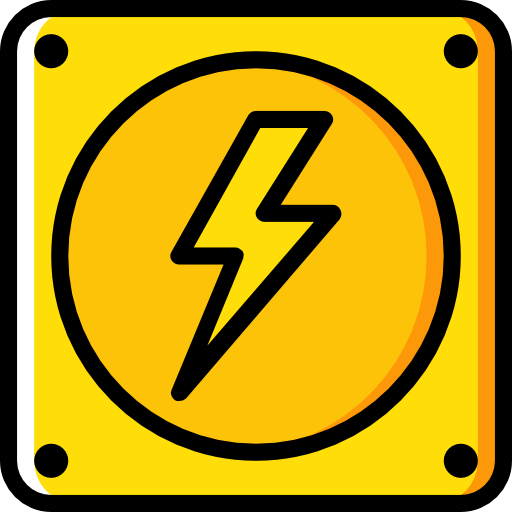 Electricity Basic Miscellany Yellow icon