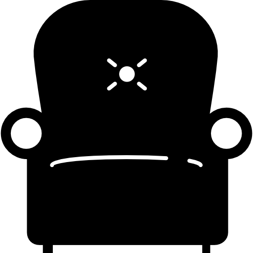 Armchair Roundicons Solid icon