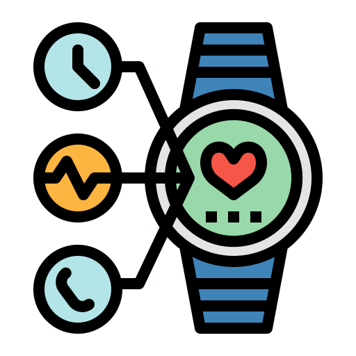 Smartwatch photo3idea_studio Lineal Color icon