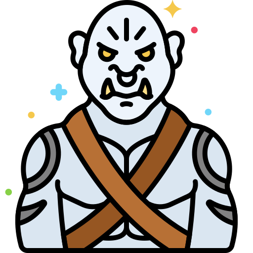 ogre Flaticons Lineal Color Icône