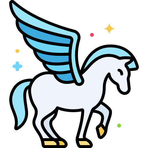 Pegasus Flaticons Lineal Color icon