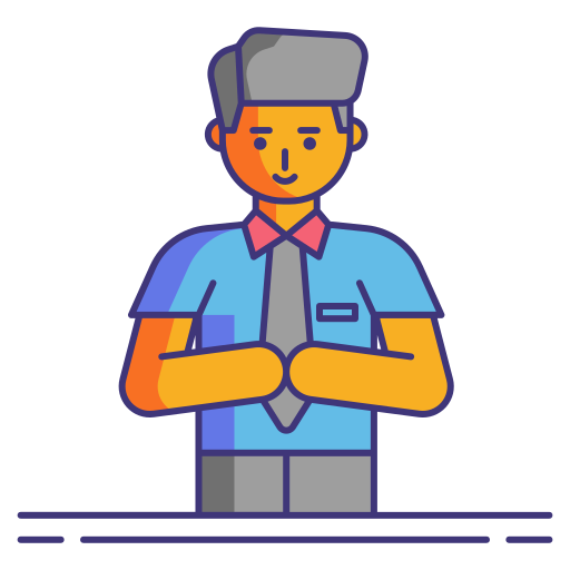 manager Flaticons Lineal Color icona