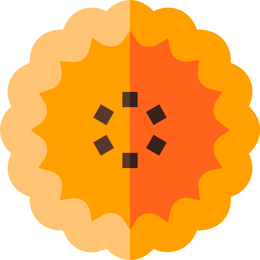 Pie Basic Straight Flat icon