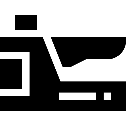 di base Basic Straight Filled icona