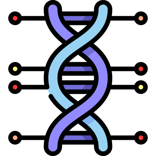 genetisch Special Lineal color icoon