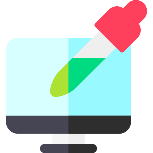 스포이드 Basic Rounded Flat icon