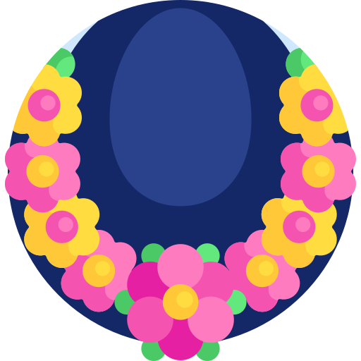 Flower Detailed Flat Circular Flat icon