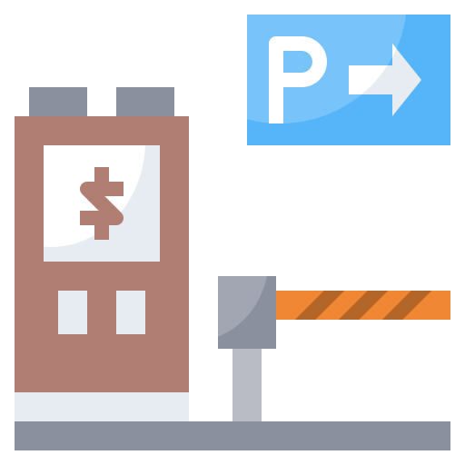 Parking barrier Surang Flat icon