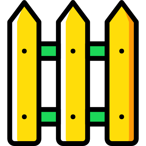 Fence Basic Miscellany Yellow icon