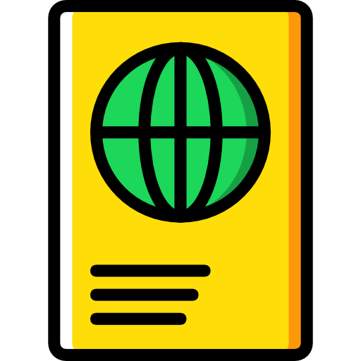 passaporto Basic Miscellany Yellow icona