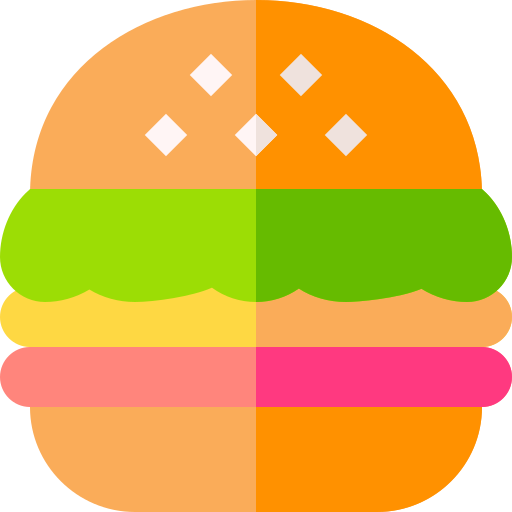 hamburger Basic Straight Flat Ícone