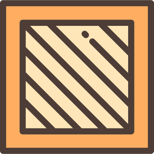 Box Detailed Rounded Lineal color icon