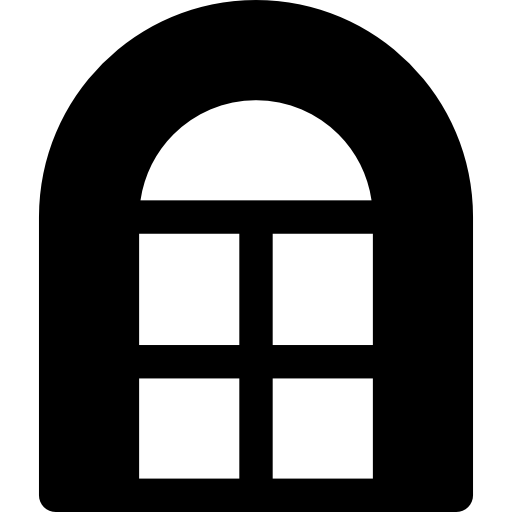 fenster Basic Rounded Filled icon