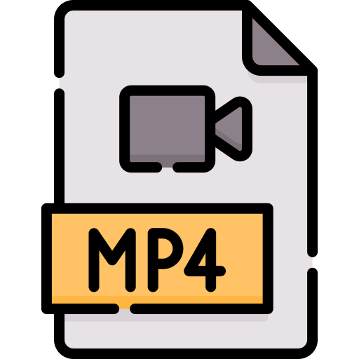 mp4 Special Lineal color icon