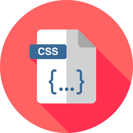 css Flat Circular Flat icon