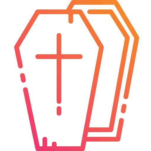 cercueil Mangsaabguru Lineal Gradient Icône