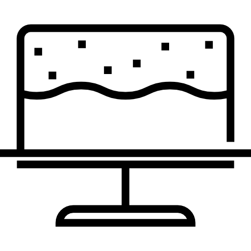 torta Detailed Straight Lineal icona