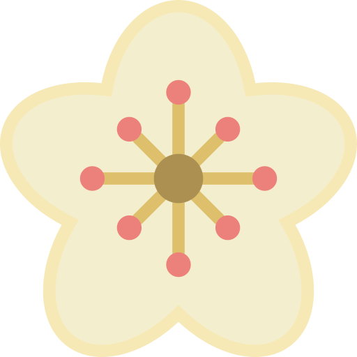 Flower Basic Miscellany Flat icon