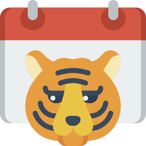 Tiger Basic Miscellany Flat icon