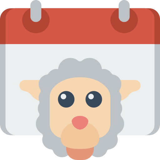 Sheep Basic Miscellany Flat icon