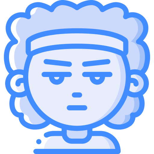 女の子 Basic Miscellany Blue icon