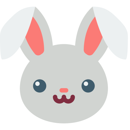 Rabbit Basic Miscellany Flat icon