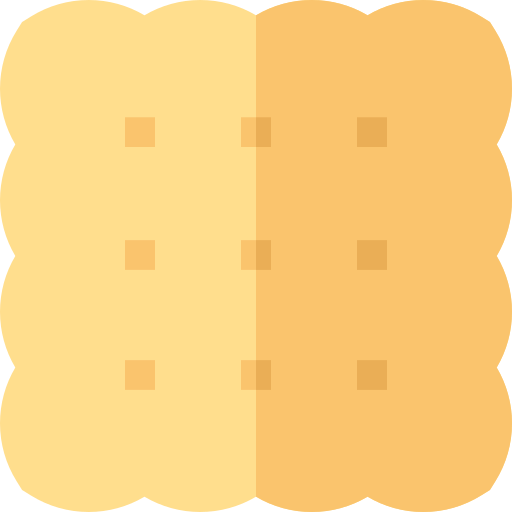 クッキー Basic Straight Flat icon