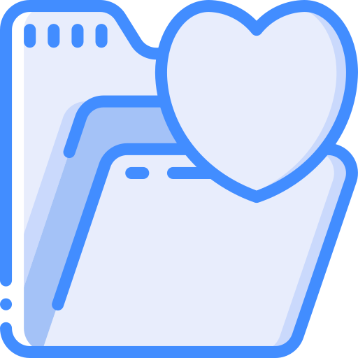 cuore Basic Miscellany Blue icona