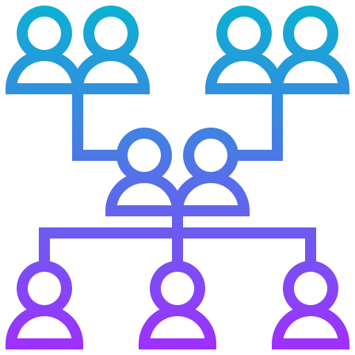 genealogia Meticulous Gradient Ícone