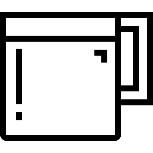 tazza Detailed Straight Lineal icona
