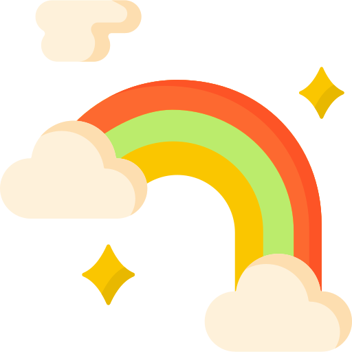 Rainbow Special Flat icon